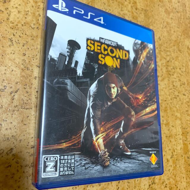 inFAMOUS Second Son（インファマス セカンド サン） PS4 エンタメ/ホビーのゲームソフト/ゲーム機本体(家庭用ゲームソフト)の商品写真