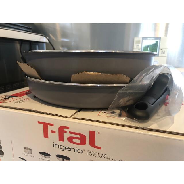 C0453◆T-fal 鍋 フライパンセット 9点セット ガス火対応