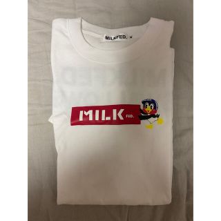 ミルクフェド(MILKFED.)のミルクフェドとヤクルトスワローズのコラボTシャツ(Tシャツ/カットソー(半袖/袖なし))