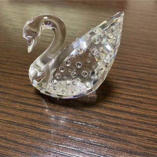 SWAROVSKI - スワロフスキー 白鳥 クリスタルガラス SWAROVSKI の通販 ...