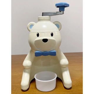 白くまくん  手動かき氷器(調理道具/製菓道具)