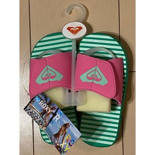 ロキシー(Roxy)の新品☆ROXY ビーチサンダル　18㎝(サンダル)