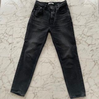 マウジー(moussy)のMVS BLACK SKINNY 25inch(スキニーパンツ)