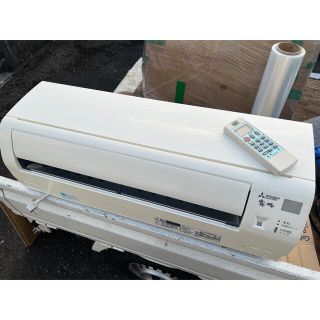 ミツビシ(三菱)の室外機も送料込 18畳用 三菱 霧ヶ峰 エアコン クーラー 56 2016年製(エアコン)