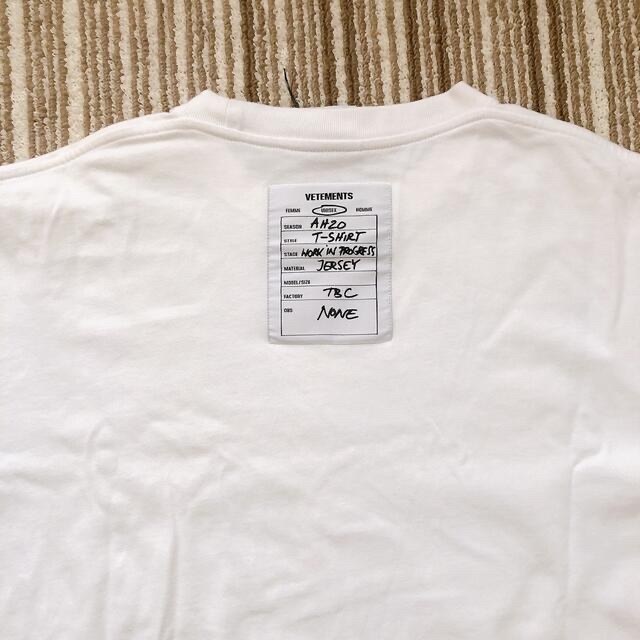 vetements 19AW ATELIER PATCH T-SHIRT - Tシャツ/カットソー(半袖/袖なし)