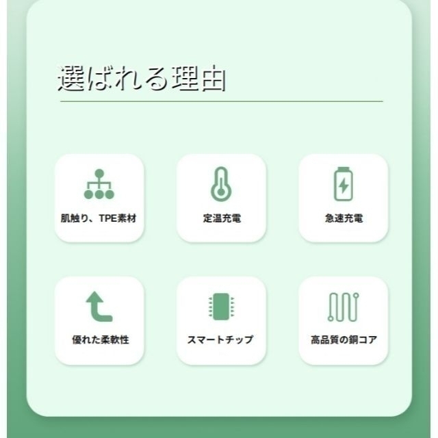 ライトニングケーブル iPhoneケーブル 2m 3本 スマホ/家電/カメラのスマホアクセサリー(その他)の商品写真