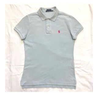 ポロラルフローレン(POLO RALPH LAUREN)のRalph Lauren  ポロシャツ　パステルブルー(ポロシャツ)