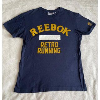 リーボック(Reebok)のReebok CLASSICリーボック クラシック レトロランニング Tシャツ紺(Tシャツ/カットソー(半袖/袖なし))