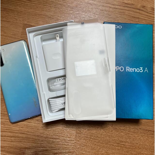 OPPO オッポ Reno3 A 128GB ホワイト OPU33SWU UQ4025Ah有効画素数