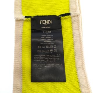 FENDI フェンディ ロゴ入り ヘアバンド ネオンカラー