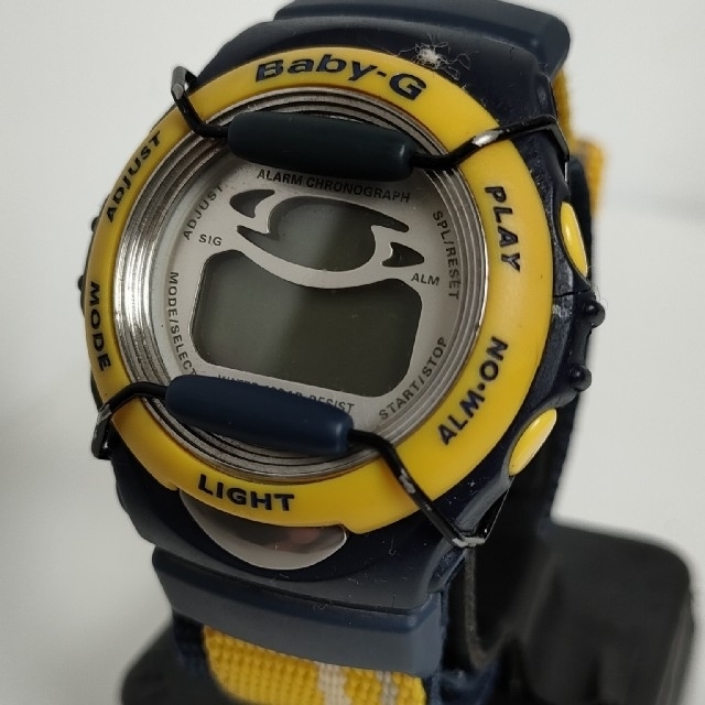 Baby-G(ベビージー)のジャンク　baby-g　ベビージー　bg390 レディースのファッション小物(腕時計)の商品写真