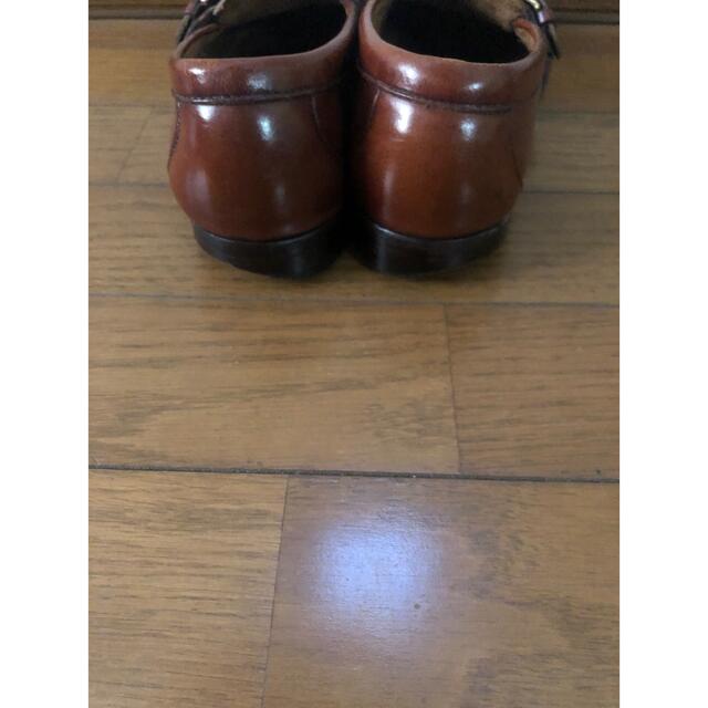 Cole Haan(コールハーン)の【USA製】COLE HAAN キルトストラップローファー ブラウン メンズの靴/シューズ(ドレス/ビジネス)の商品写真