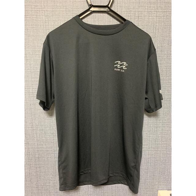 billabong(ビラボン)のBILLABONG ビラボン 半袖ラッシュガード Tシャツ　ブラック　サイズＬ メンズのトップス(Tシャツ/カットソー(半袖/袖なし))の商品写真