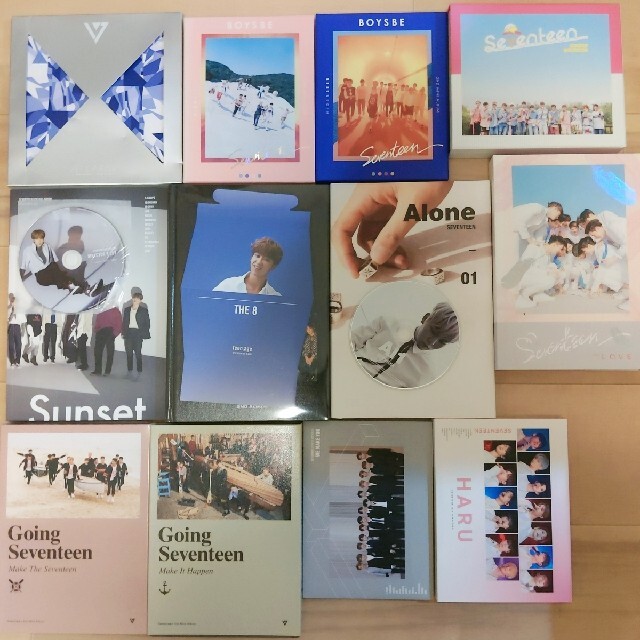 seventeen CD,DVD まとめ売り - K-POP/アジア