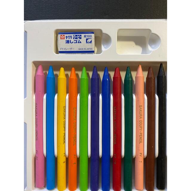 SACRA(サクラ)のサクラクーピーペンシル 12色 エンタメ/ホビーのアート用品(色鉛筆)の商品写真