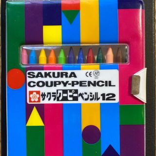 サクラ(SACRA)のサクラクーピーペンシル 12色(色鉛筆)