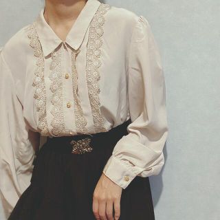ロキエ レースブラウス シャツ/ブラウス(レディース/長袖)の通販 100点