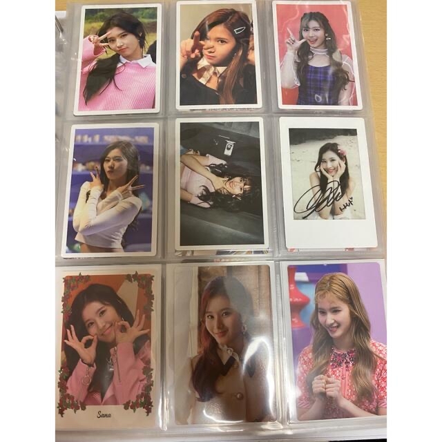 2枚目あります  twice サナ モノグラフ トレカ コンプセット