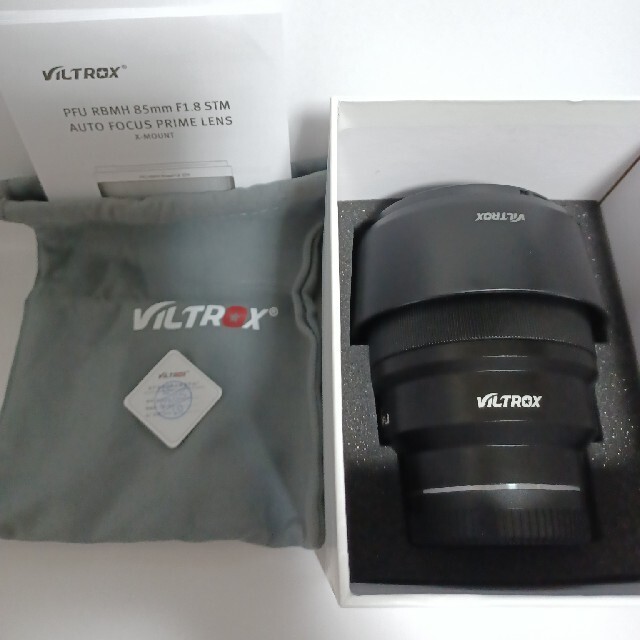 Xマウント！VILTROX PFU RBMH 85mm f1.8 STM