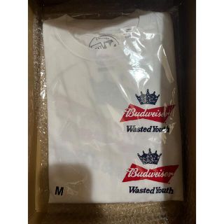 アフターベース(AFTERBASE)のWasted Youth Budweiser Whimsy Socks Tシャツ(Tシャツ/カットソー(半袖/袖なし))