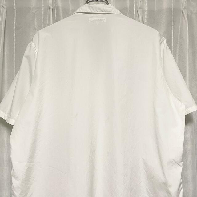 Yohji Yamamoto(ヨウジヤマモト)の希少 90s ヨウジヤマモト"Y's for men" オープンカラーシャツ 白 メンズのトップス(シャツ)の商品写真