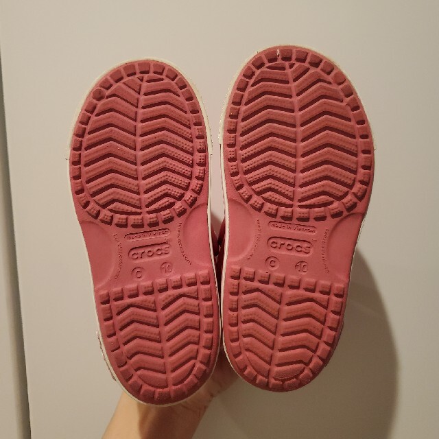 crocs(クロックス)のクロックスキッズスペースサンダル キッズ/ベビー/マタニティのキッズ靴/シューズ(15cm~)(サンダル)の商品写真