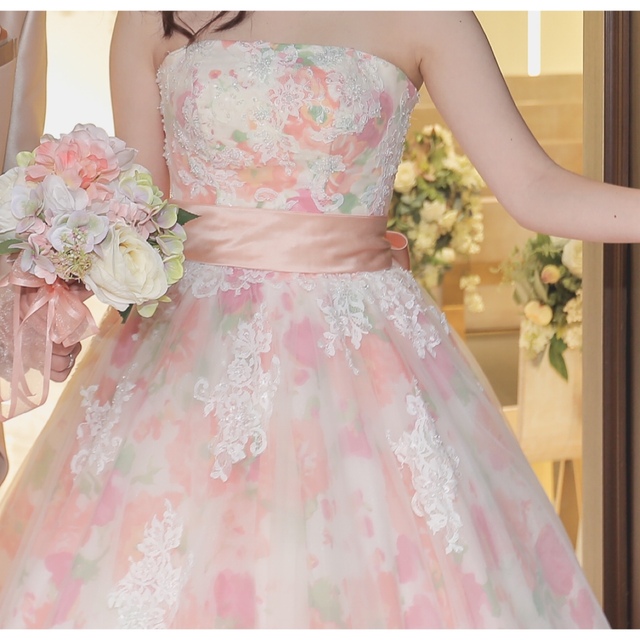 限定値下げ！カラードレス　ウェディング レディースのフォーマル/ドレス(ウェディングドレス)の商品写真