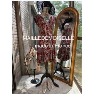 アーモワールカプリス(armoire caprice)の綺麗なお姉さんのMAILLEDEMOISELLEフランス製ワンピース(ひざ丈ワンピース)