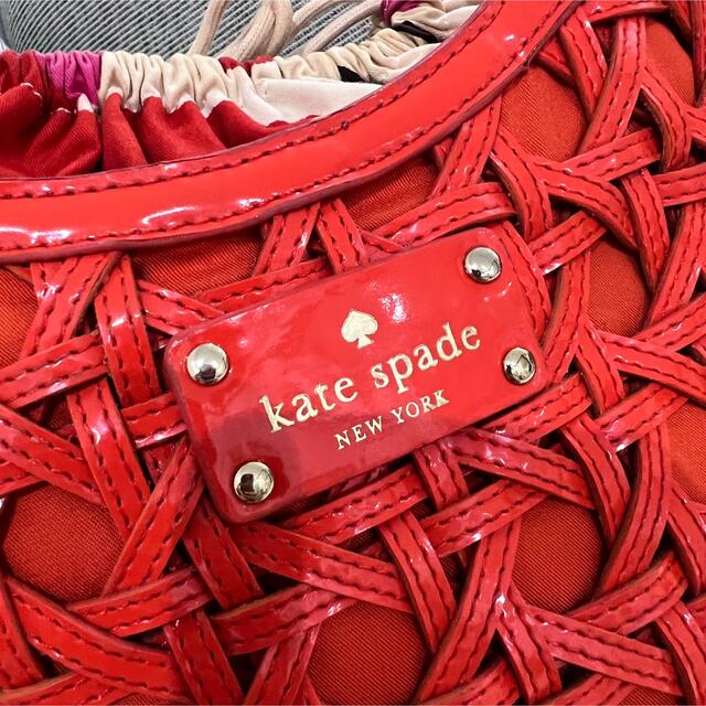 kate spade new york(ケイトスペードニューヨーク)の★期間限定値下★【kate spade】カゴバッグ/春夏デザイン レディースのバッグ(かごバッグ/ストローバッグ)の商品写真