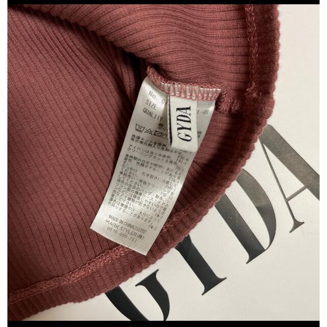 GYDA(ジェイダ)のgyda 2wayバインダーＴシャツ レディースのトップス(Tシャツ(半袖/袖なし))の商品写真
