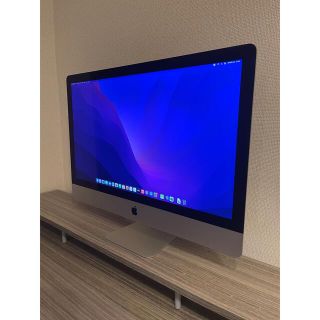 マック(Mac (Apple))の【早い者勝ち】美品　iMac 27インチ Retina 5K 2017(デスクトップ型PC)