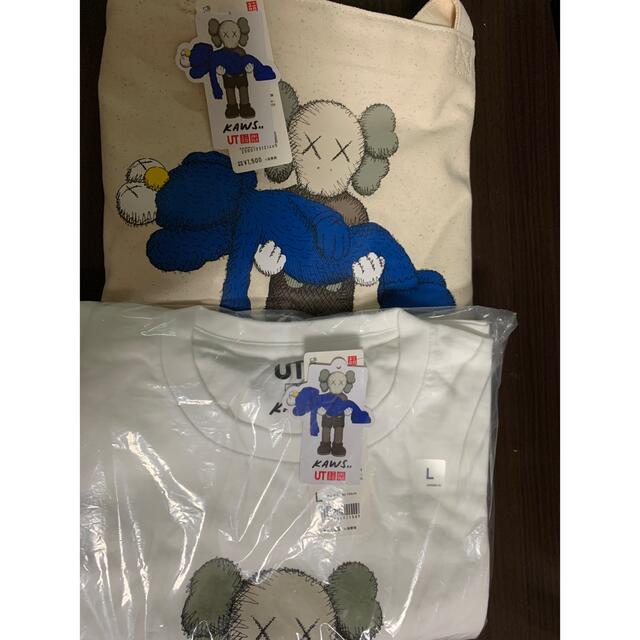 UNIQLO x KAWS トートバッグ Tシャツセット 新品未使用 公式購入