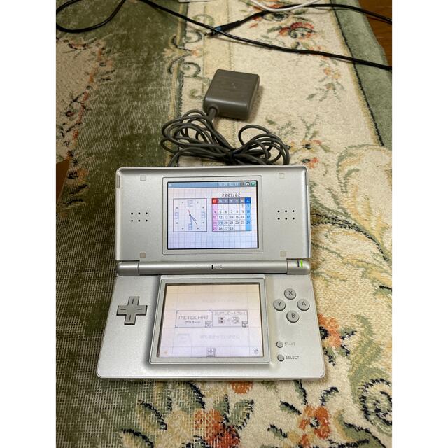 Nintendo DS ニンテンド-DS LITE グロスシルバー　ジャンク品 | フリマアプリ ラクマ