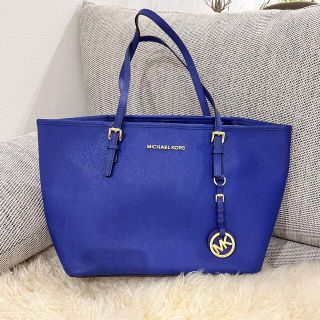 マイケルコース(Michael Kors)の★期間限定値下★【MICHAEL KORS】トートバッグ/ブルー(トートバッグ)