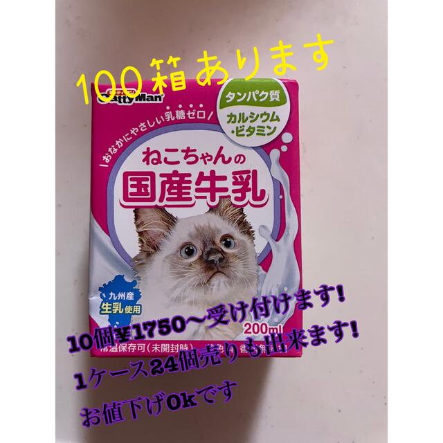 キャティーマン　猫ちゃん　国産牛乳　前猫種用のサムネイル
