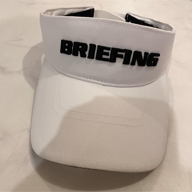 BRIEFING(ブリーフィング)のカズ様　BRIEFING GOLF ユニセックス　サンバイザー スポーツ/アウトドアのゴルフ(ウエア)の商品写真