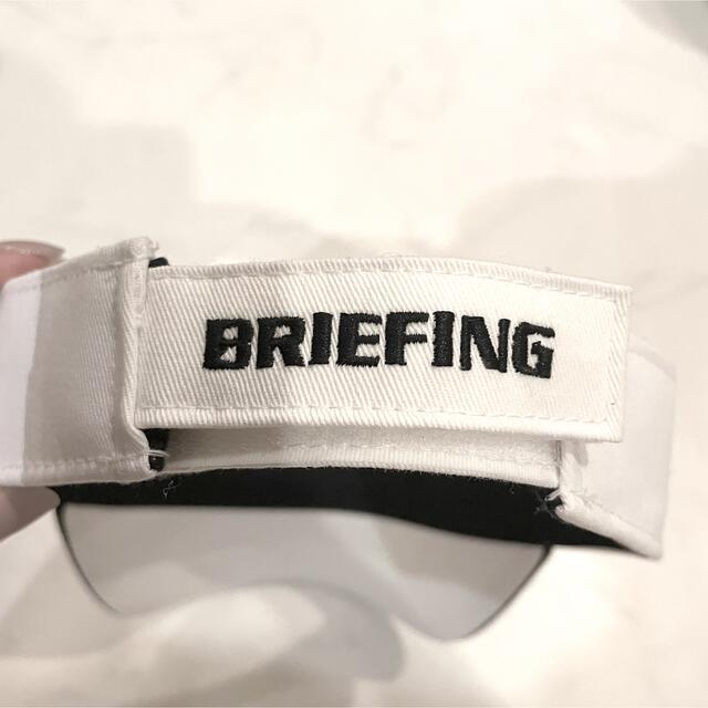 BRIEFING(ブリーフィング)のカズ様　BRIEFING GOLF ユニセックス　サンバイザー スポーツ/アウトドアのゴルフ(ウエア)の商品写真