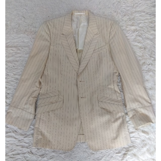 アウター Paul Smith - シルク混 テーラードジャケット ストライプ