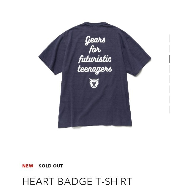 HUMAN MADE HEART BADGE T-SHIRT