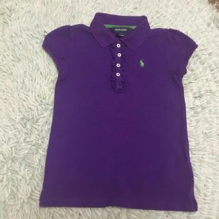 ポロラルフローレン(POLO RALPH LAUREN)の美品 ラルフローレンRALPH LAUREN ポロシャツ6X 125cmガールズ(Tシャツ/カットソー)