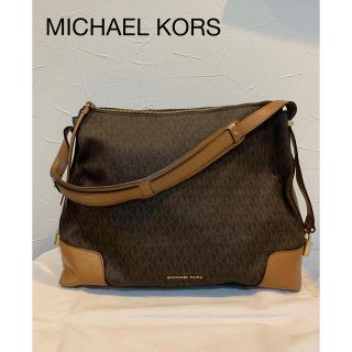 マイケルコース(Michael Kors)の★24時間以内発送可能★マイケルコース ショルダーバッグ　茶　ブラウン(ショルダーバッグ)