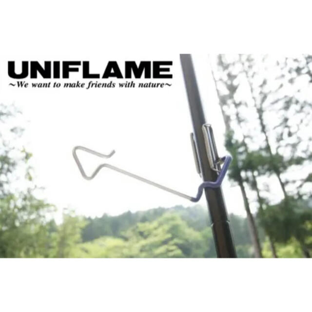 UNIFLAME(ユニフレーム)のUNIFLAME ランタンハンガーL + Eddie Bauer ハーフパンツM スポーツ/アウトドアのアウトドア(ライト/ランタン)の商品写真