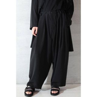 ヨウジヤマモト(Yohji Yamamoto)の20SS Yohji Yamamoto Gサルエル風パンツ HN-P29-500(サルエルパンツ)