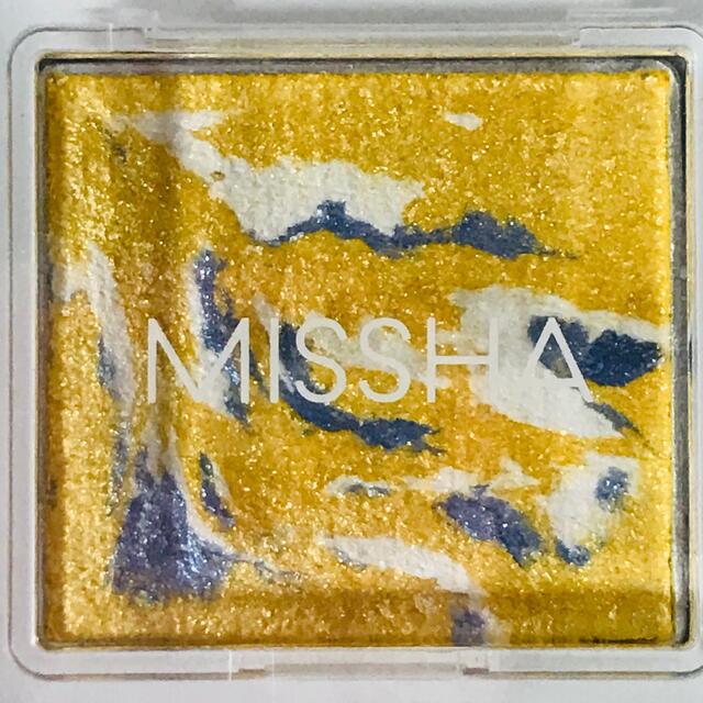 MISSHA(ミシャ)の未開封 ミシャMISSHA グリッタープリズムシャドウマーブル カナリヤプリズム コスメ/美容のベースメイク/化粧品(アイシャドウ)の商品写真