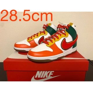 ナイキ(NIKE)のNike Dunk High University "Habanero Red"(スニーカー)