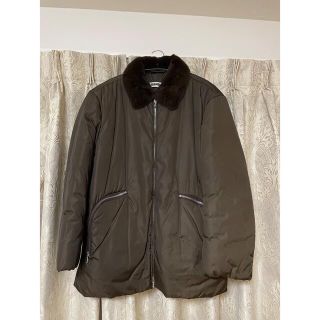 希少JIL SANDER ジルサンダー　リアルボアブルゾン　ラフシモンズ期