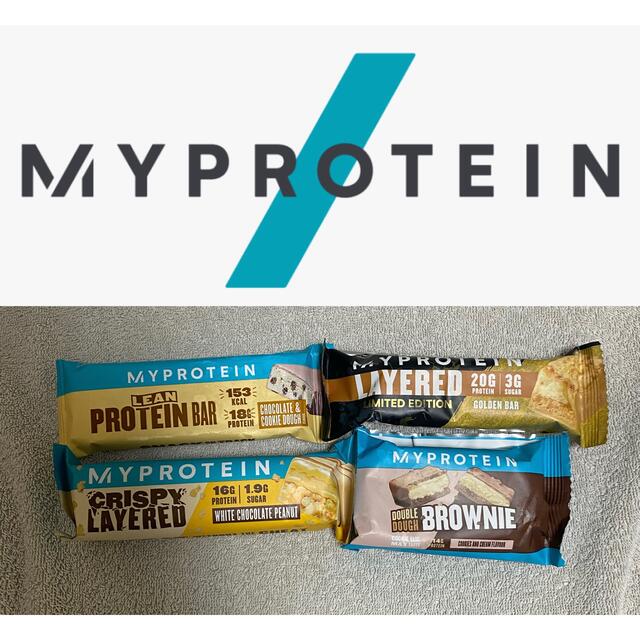 MYPROTEIN(マイプロテイン)の【期間限定】マイプロテイン　プロテインバー　アソート　4種類×3本＝12本セット 食品/飲料/酒の健康食品(プロテイン)の商品写真