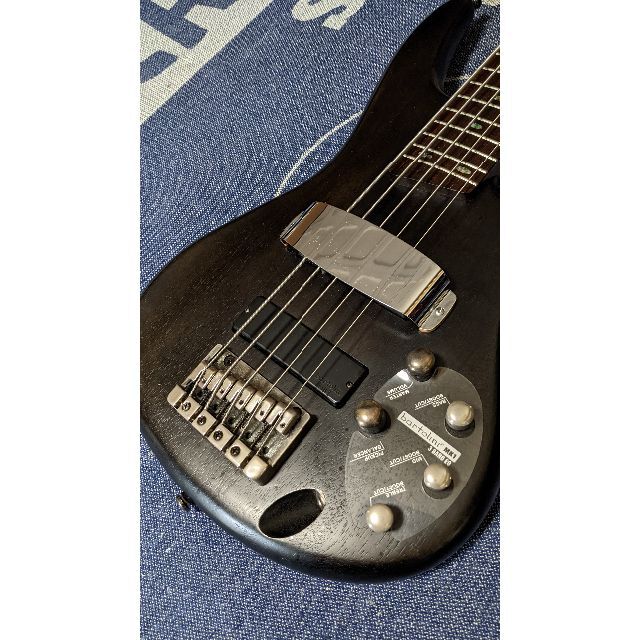 Ibanez　SR505  5弦ベース ピックアップフェンス追加