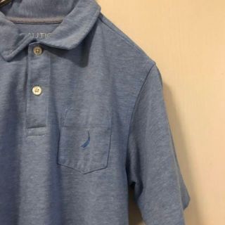 ノーティカ(NAUTICA)のNAUTICA ノーティカ ポロシャツ キッズ ライトブルー(Tシャツ/カットソー)