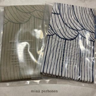 ミナペルホネン(mina perhonen)のミナペルホネン　手ぬぐい　sulka スルカ　2枚セット(ハンカチ)